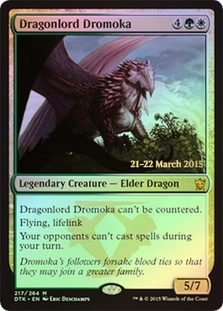 (Promo-Prerelease)Dragonlord Dromoka/龍王ドロモカ